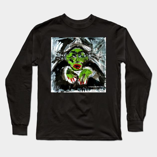 Pendle Hill Witch #5 Long Sleeve T-Shirt by Kater